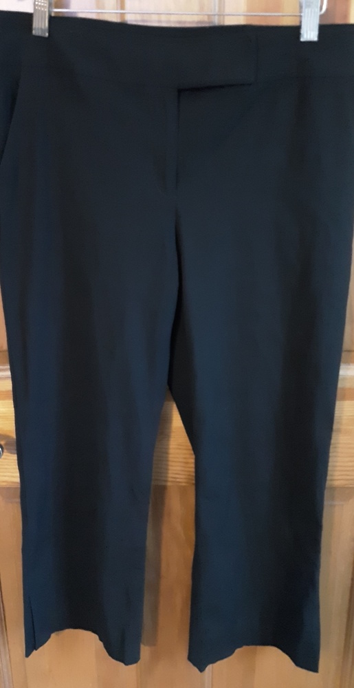 Ann Taylor Black Dress Capri Pants